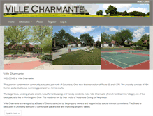 Tablet Screenshot of charmingvillage.org